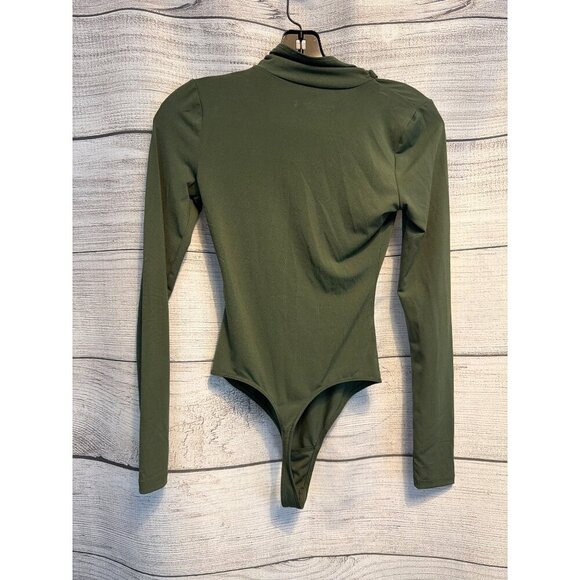 Abercrombie & Fitch Soft Bodysuit Long Sleeve Turtleneck Size XS - Picture 3 of 3